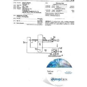  NEW Patent CD for RESILIENT CUTTER 