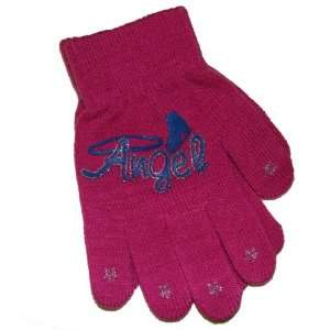  Hot Pink Angel Skate Gloves