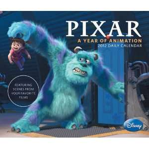 Disney Pixar 2012 Desk Calendar