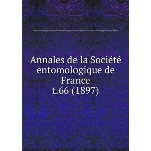  de la SociÃ©tÃ© entomologique de France. t.66 (1897) SociÃ 