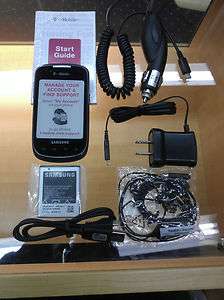 BRAND NEW SAMSUNG SGH T499 Dart   Dark Slate (Unlocked) SMARTPHONE 