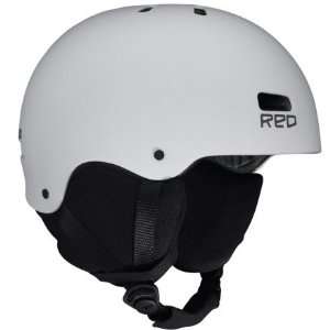  Red Trace 2 Snowboard Helmet Matte White Sports 