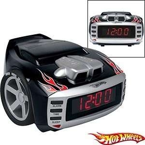  Hot Wheels Snore Slammer Alarm Clock Radio Electronics