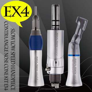 Brand new NSK style Dental slow low speed handpiece contra angle kit 