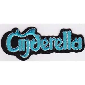  Cinderella Rock Music Patch   Blue 