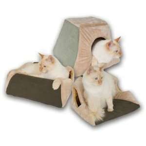  Thermo Kitty Cabin Heated Cat Bed