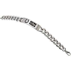 Brc491 Stainless Steel 08 Polished Indianapolis Colts Team Name And 