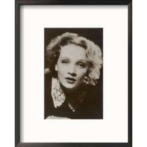  Marlene Dietrich German Film Actress in Soft Focus Framed 