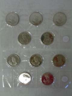 10 Elvis Presley $5 Coins, Marshall Islands C226  