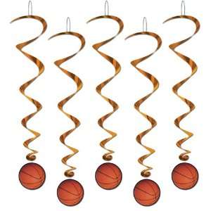  Basketball Whirls (5 count) Toys & Games