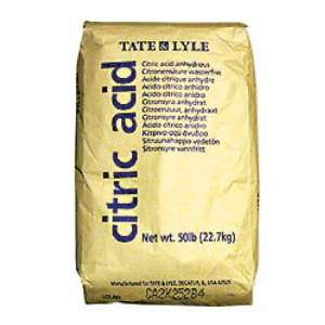 Citric Acid (Sour Salt)   One 50 lb., 50 lbs  Grocery 