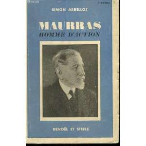  Maurras  homme daction Simon Arbellot Books