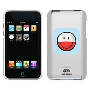  Smiley World Polish Flag on iPod Touch 2G 3G CoZip Case 