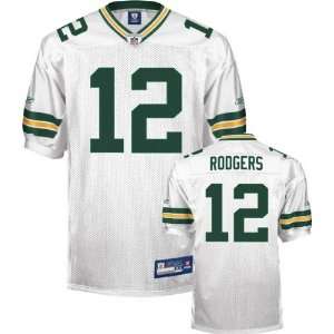 Aaron Rodgers Jersey Reebok Authentic White #12 Green Bay Packers 