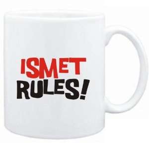  Mug White  Ismet rules  Male Names