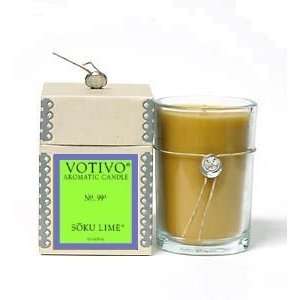  Votivo Aromatic Candle   Soku Lime (No. 99) Beauty