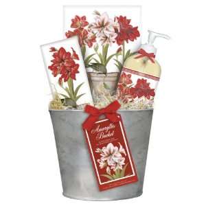  Amaryllis Soap Gift Bucket Beauty