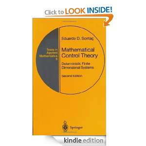   in Applied Mathematics) Eduardo D. Sontag  Kindle Store