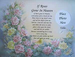 POEM FOR LOSS OF SISTER PERSONALIZED MEMORIAL GIFT  