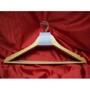    EVERCONCEPT NATURAL WOOD SUIT HANGERS PACK OF 5
