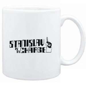  Mug White  Stanislav is in charge  Male Names Sports 