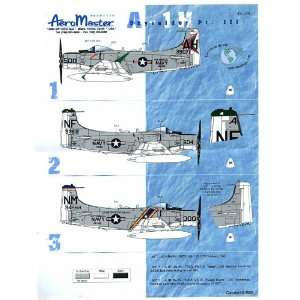  A 1 AD 6 Skyraider #3 VA 52 115 165 (1/48 decals) Toys 