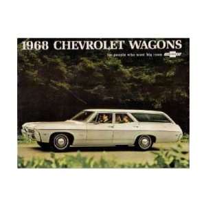    1968 CHEVORLET STATION WAGON Sales Brochure Book Automotive