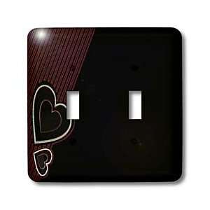 Yves Creations Hearts   Creative Hearts   Light Switch Covers   double 
