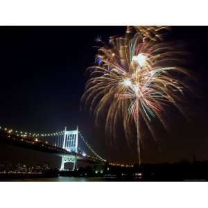  Light up the Sky Over the Triborough Bridge and the East River 