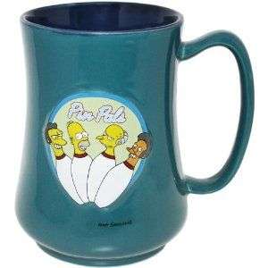 Simpsons Pin Pals Ceramic 15 ounce Coffee Mug  