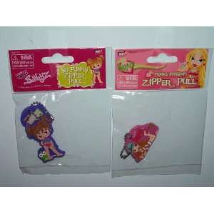  2 Packs of Bratz Zipper Pull (Sold As a Set) Toys & Games