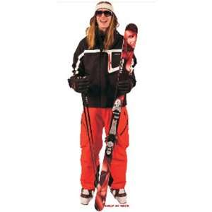  Lou 2 Cheap Ski Movie Cardboard Cutout Standee Standup 