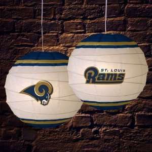 St. Louis Rams 18 Inch Rice Paper Lamp NFL Football Fan Shop Sports 