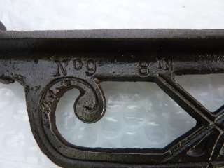   Antique Victorian High Level Cast Iron Toilet Cistern BRACKETS Shelf