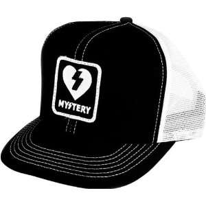    Mystery Patch Ii Mesh Hat Black White Skate Hats
