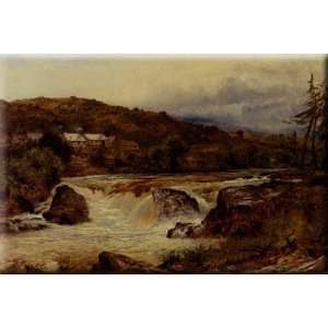Near BettwsYCoed, The Junction Of The Conway And The Llugwy 16x11 