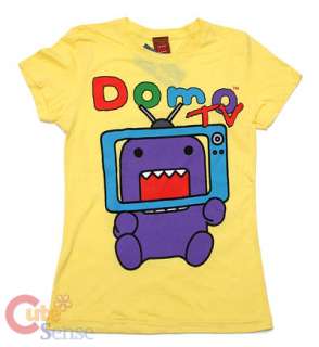 Domo Kun On TV Girl T shirts Fifth Sun 1