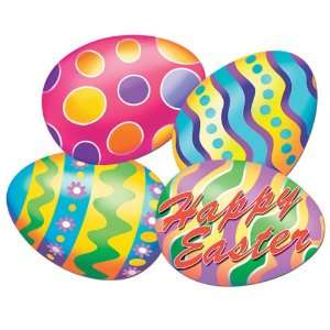  Packaged Easter Egg Cutouts Case Pack 60   678571