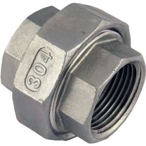   Female x 2 Female Stainless Steel NPT Pipe Fitting 304 SUS304 SS304