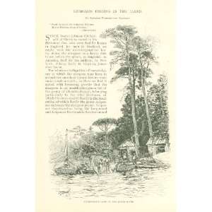 1892 Virginia Sturgeon Fishing on James River Everything 