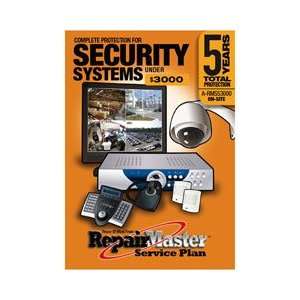   Year DOP Warranty for Security Systems   Under $3,000 Electronics