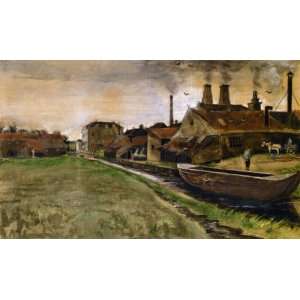  Oil Painting The Mill in the Hague Vincent van Gogh Hand 