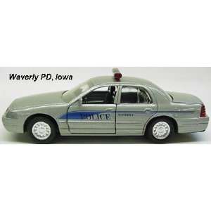  CODE 3 WAVERLY, IA POLICE DECALS   1/43 ONLY