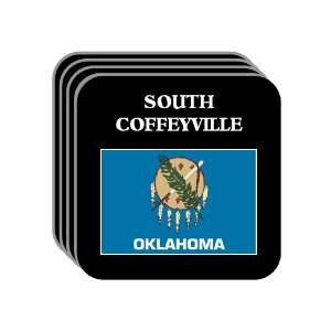  US State Flag   SOUTH COFFEYVILLE, Oklahoma (OK) Set of 4 