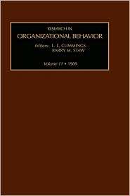 Research In Organizational Behavior, Vol. 6, (0892323515), B. Staw 