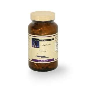  Glycine Caps 500 mg 250 Caps