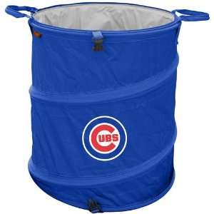    BSS   Chicago Cubs MLB Collapsible Trash Can 