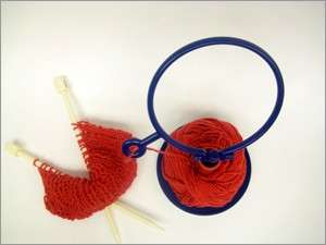Handy Yarn Holder  Tangle Free Knitting 094922982964  