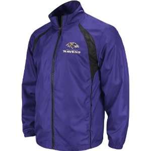Baltimore Ravens Reebok Trainer Full Zip Lightweight Jacket  