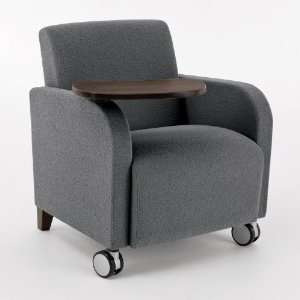  Siena Arm Chair with Right Swivel Tablet and Casters 